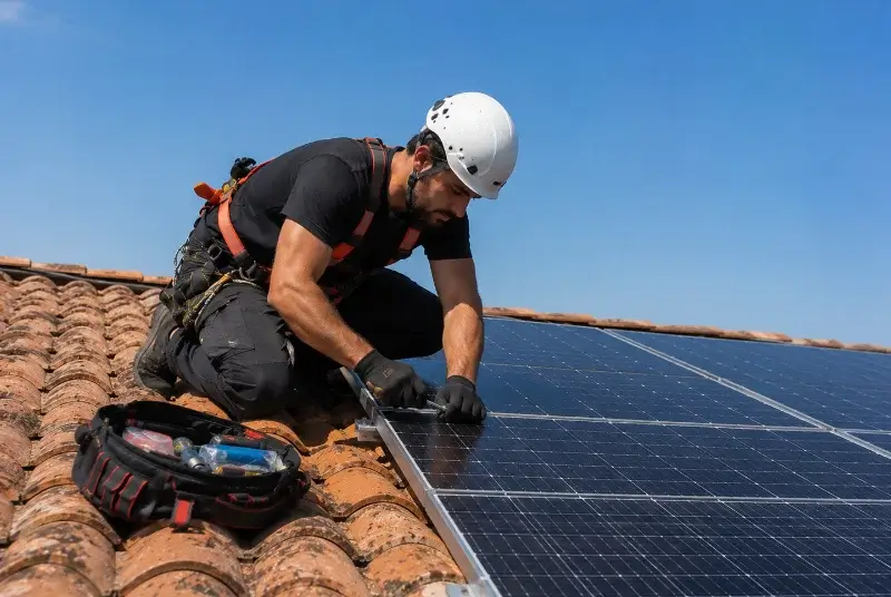 Maintenance et monitoring de panneaux solaires à Saint-Didier-de-la-Tour