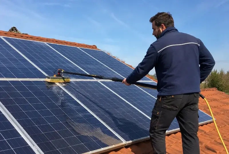 Nettoyage et entretien de panneaux solaires à Saint-Didier-de-la-Tour