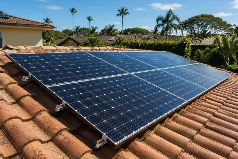 Installation de panneaux solaires à Saint-Didier-de-la-Tour
